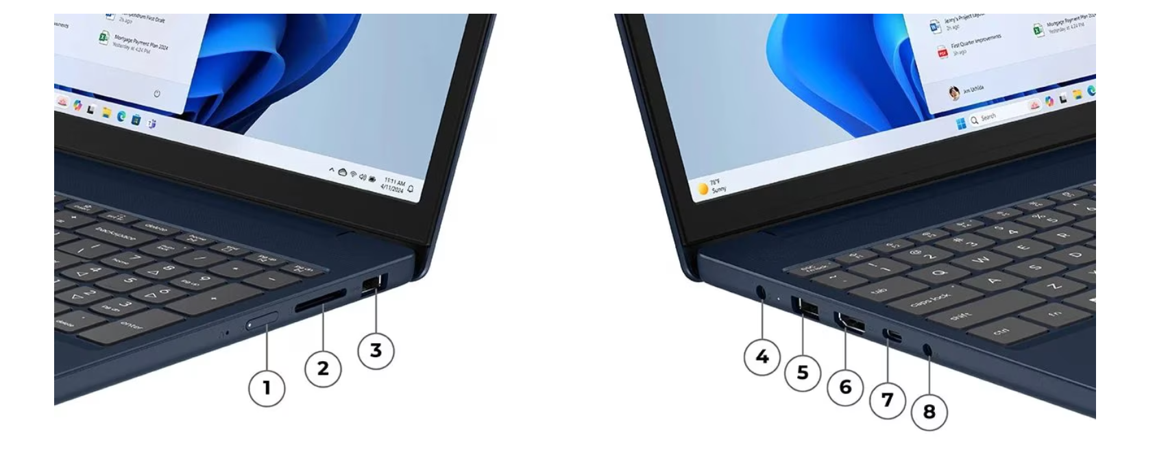 IdeaPad Slim 3i 13th Gen, 38.86cms - Intel i5 (Luna Grey)