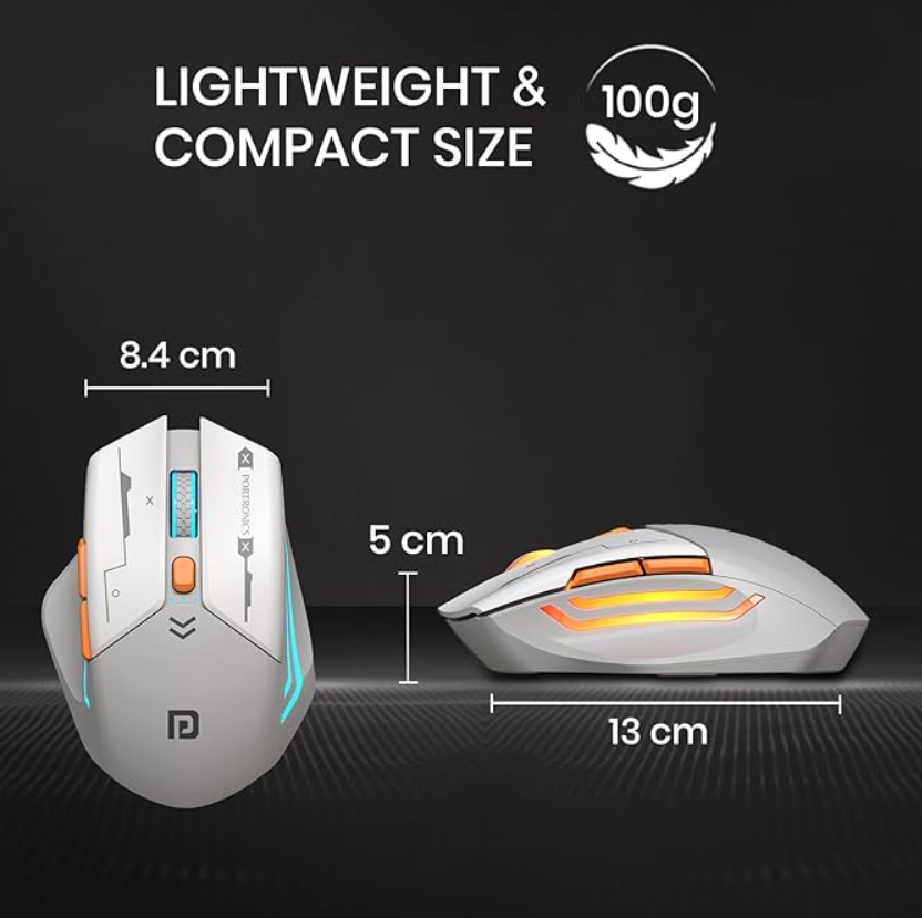 Portronics Vader Max Wireless Rechargeable Mouse